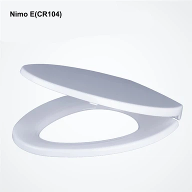 Plastové WC sedátko s pomalým zavíráním